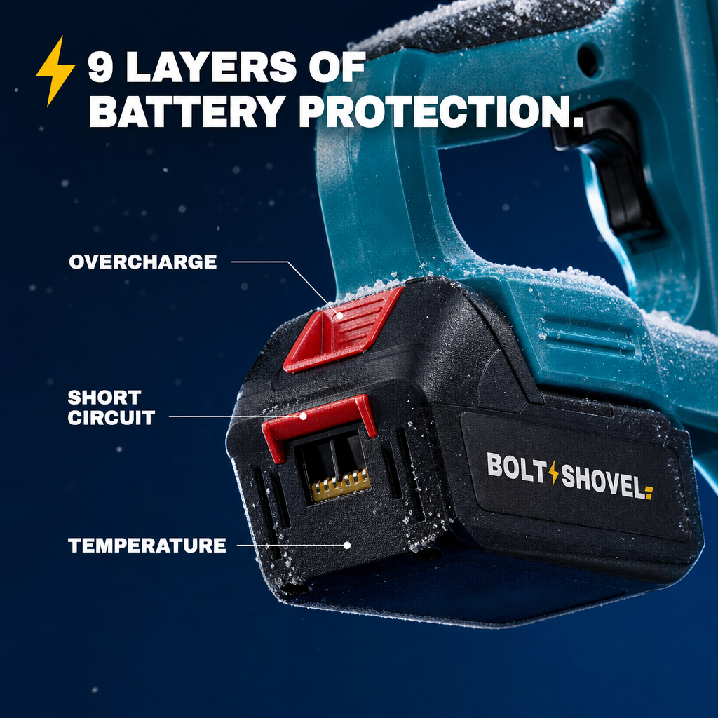 9 layers of battery protection.