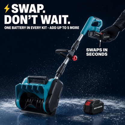 Swap, don't wait. One battery in every kit, add up to 5 more.